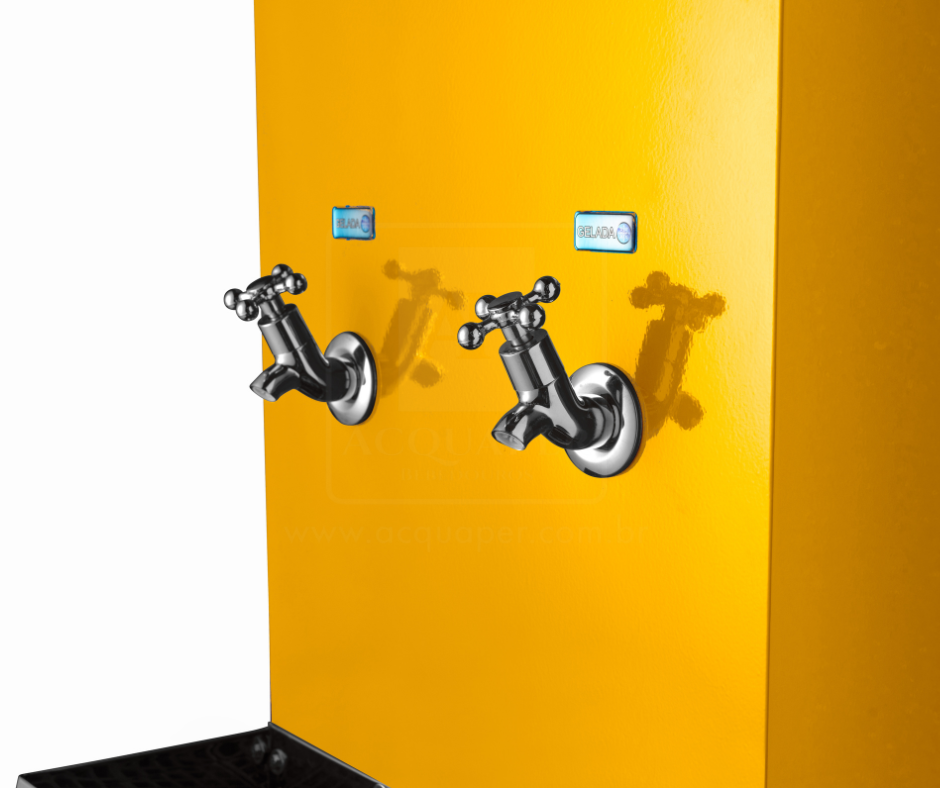 BEBEDOURO INDUSTRIAL 25 LITROS DE ÁGUA COLORIDO LINHA COLOR REFRIGERADOR INDUSTRIAL COM FILTRO KS