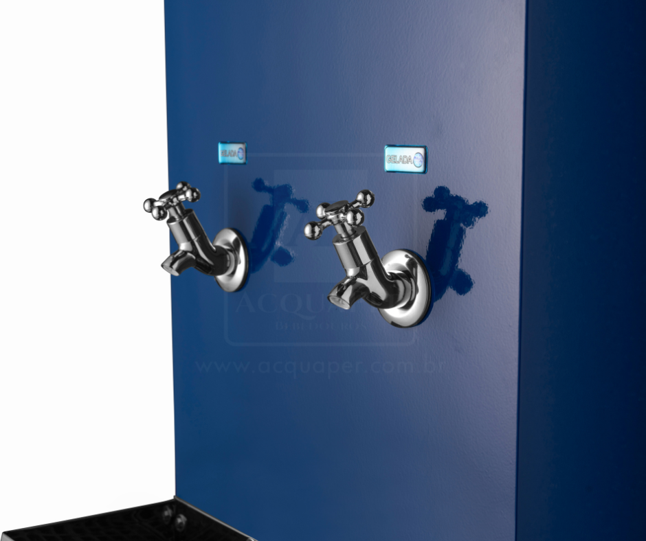 BEBEDOURO INDUSTRIAL 25 LITROS DE ÁGUA COLORIDO LINHA COLOR REFRIGERADOR INDUSTRIAL COM FILTRO KS