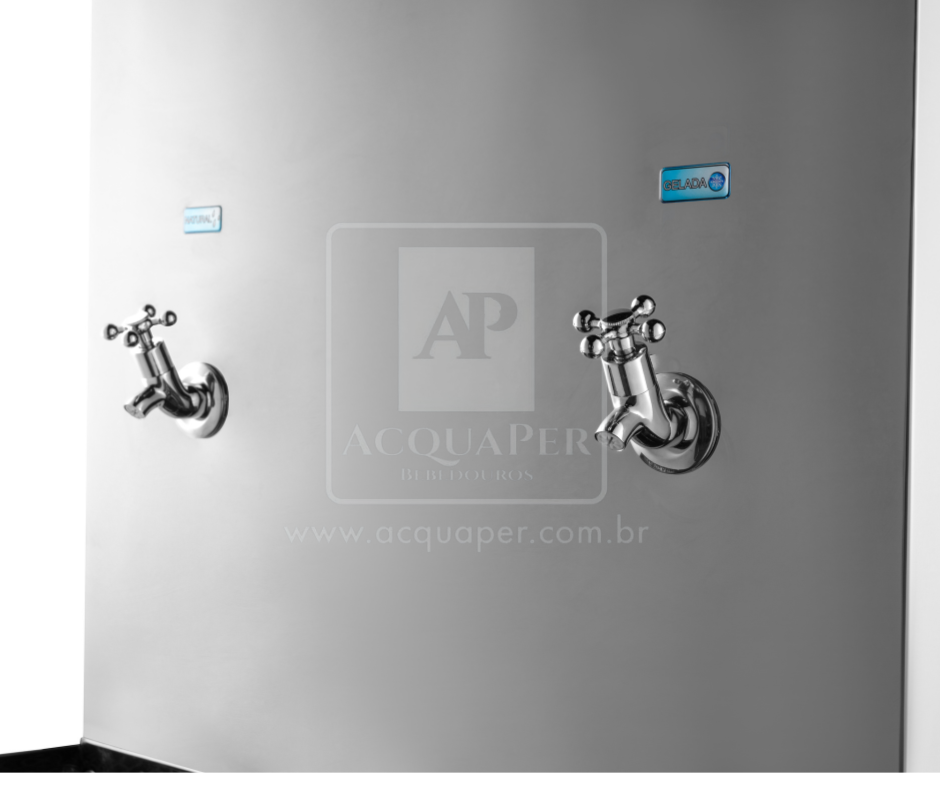 BEBEDOURO 60 LITROS DE ÁGUA REFRIGERADOR INDUSTRIAL COM FILTRO KS